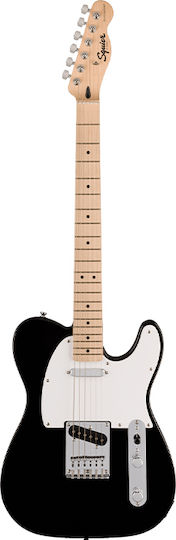 Squier Sonic Electric Guitar Telecaster with SSH Pickup Configuration Black
