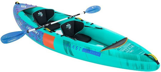 Aquatone Blast Recreational 105326 Πλαστικό Kayak Θαλάσσης 2 Ατόμων Πράσινο