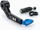 Puig Motorcycle Protective Hand Guards in Blue Colour