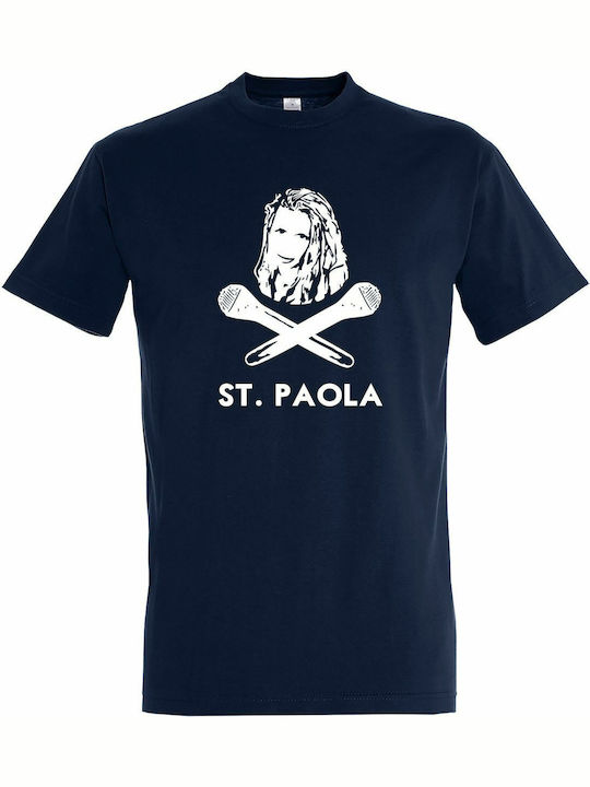 Unisex Tshirt "St. Paola", Marineblau