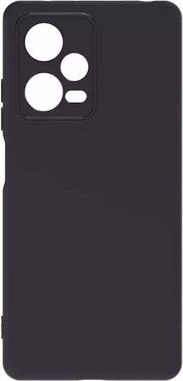 Senso Back Cover Σιλικόνης Μαύρο (Redmi Note 12 4G)