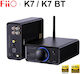 Fiio K7BT Φορητός Ψηφιακός Bluetooth Ενισχυτής Ακουστικών 2 Καναλιών με DAC και USB