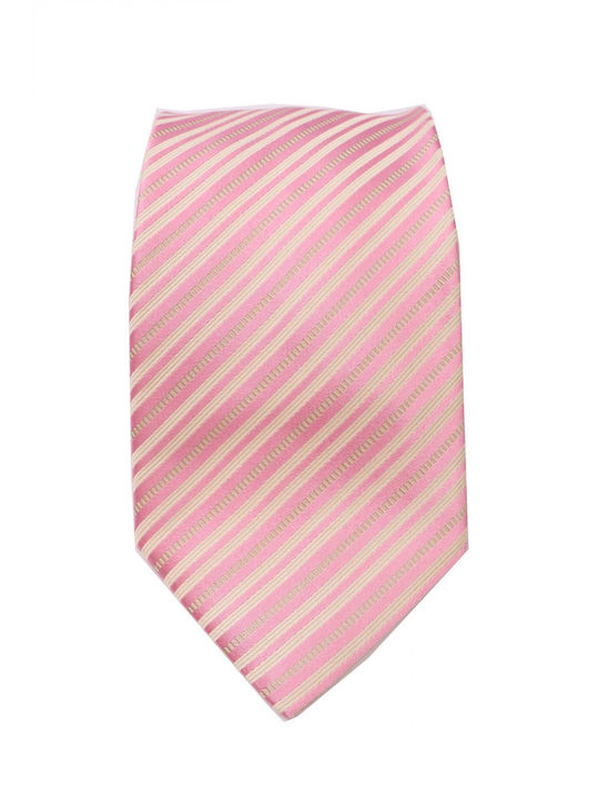 Giorgio Armani Silk Men's Tie Printed Pink