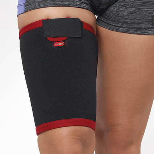 Aurafix 500 Elastic Thigh Support Neoprene Black