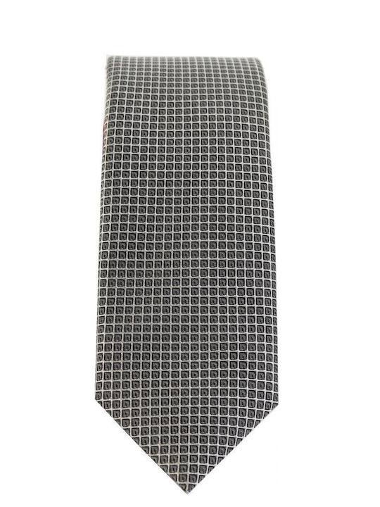 Hugo Men's Tie Printed in Gray Color