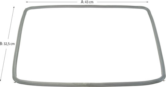 Φλάντζα Φούρνου Arcelik Beko Blomberg Original Ανάποδα Γαντζάκια 43 X 32,5 Cm