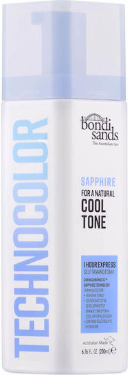 Bondi Sands Technocolor 1 Hour Express Self Tanning Mousse Body Sapphire 200ml