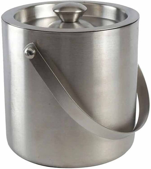Homestyle Metallic Ice Cooler Container 15cm