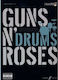 Faber Guns N' Roses Authentic Drums Playing Book Παρτιτούρα + CD