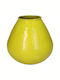 JK Home Decoration Κασπώ Αλουμινίου Κίτρινο 22x22x20εκ.