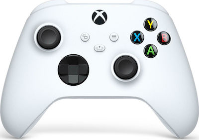 Microsoft Xbox Series Controller QAS-00009 Ασύρματο Robot White