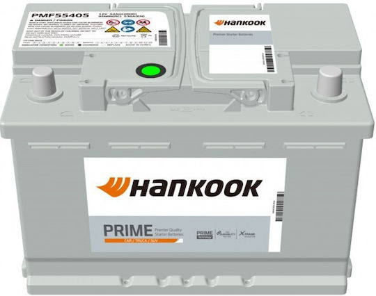 Hankook Μπαταρία Αυτοκινήτου Prime PMF55405 με Χωρητικότητα 54Ah