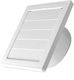 Mmotors Vent Louver 15x15cm Square Gravity