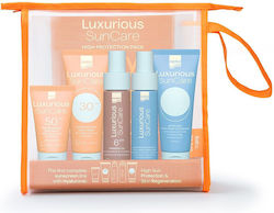Intermed Luxurious Sun Care Set with Sunscreen Face Cream, Sunscreen Body Lotion & After Sun