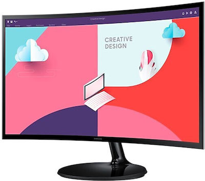 Samsung S27C360EAU VA Curved Monitor 27" FHD 1920x1080 με Χρόνο Απόκρισης 4ms GTG