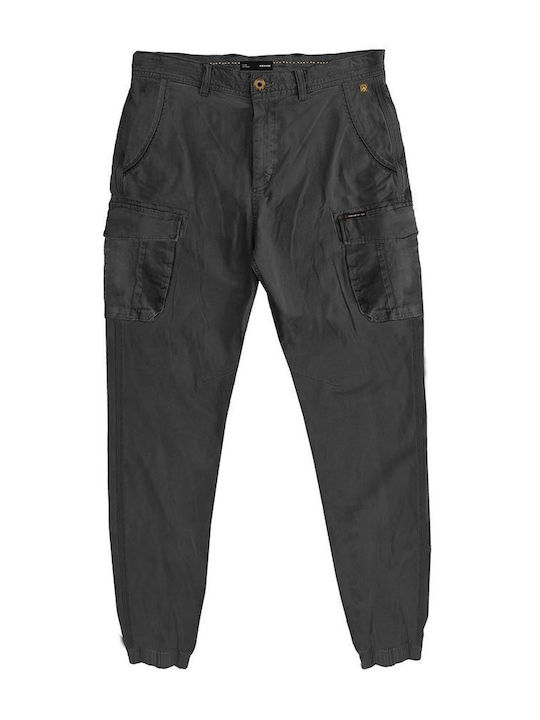 Rebase Men's Cargo Trousers Black