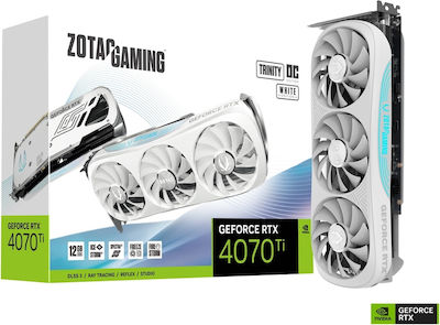 Zotac GeForce RTX 4070 Ti 12GB GDDR6X Trinity OC Weiß Grafikkarte