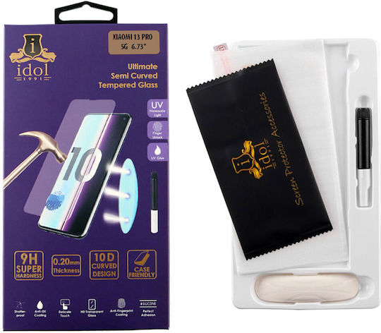 Idol 1991 TEMPERED UV GLASS 0.2mm Full Face Tempered Glass (Xiaomi 13 Pro)