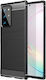 Techsuit Carbon Back Cover Σιλικόνης Μαύρο (Galaxy Note 20 Ultra)