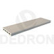 Dedron Σανίδα για Δάπεδο Κήπου από Ξύλο 360x15εκ. Λευκό