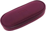 Polo Box Pencil Case with 1 Compartment Burgundy