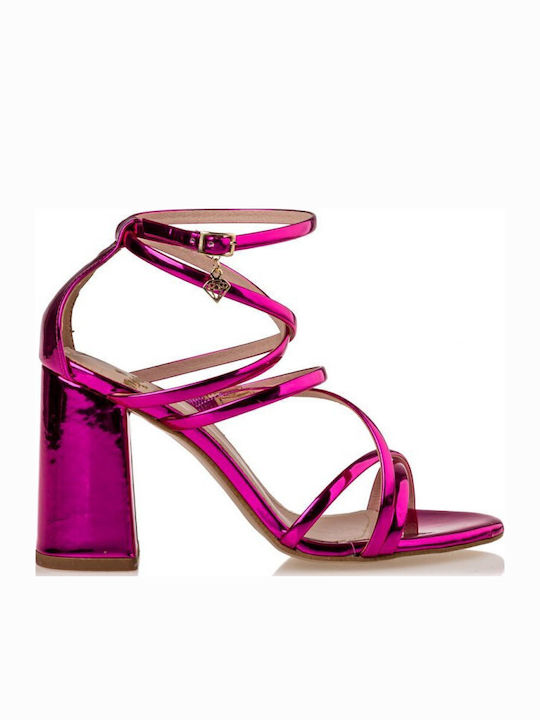 Envie Shoes Πέδιλα Φούξια
