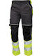 KNOXFIELD HI-VIS WORK TROUSERS