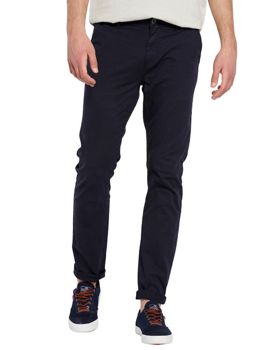 Garage Fifty5 Trousers Chino Navy Blue