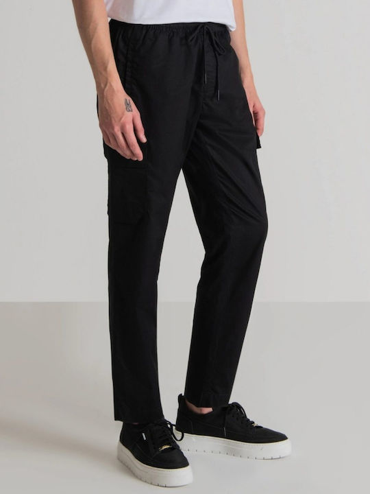 Antony Morato Men's Trousers in Regular Fit Black