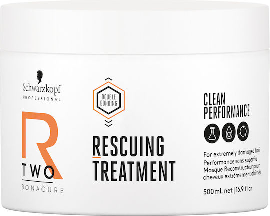 Schwarzkopf Bonacure R-TWO Rescuing Μάσκα Μαλλιών για Επανόρθωση 500ml