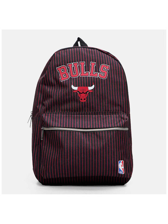 Back Me Up NBA Chicago Bulls Schulranzen Rucksack Junior High-High School in Schwarz Farbe