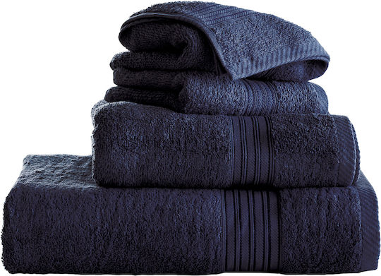 Charalambidis Textiles Πετσέτα Χεριών 30x50εκ. Μπλε Βάρους 500gr/m²