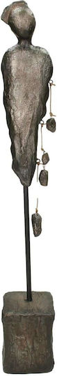 ArteLibre Decorativ Statuetă din Polirășină 7.5x7.5x46.5cm 1buc ArteLibre Decorativ Statuetă din Polirășină 7.5x7.5x46.5cm 1buc