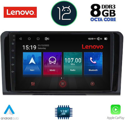 Lenovo Sistem Audio Auto pentru Mercedes-Benz ML - Magazin online 2005-2011 (Bluetooth/USB/AUX/WiFi/GPS/Partitură) cu Ecran Tactil 9"