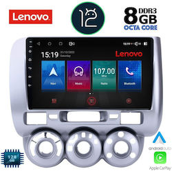 Lenovo Ηχοσύστημα Αυτοκινήτου για Honda Jazz (Bluetooth/AUX/WiFi/GPS) με Οθόνη Αφής 9"