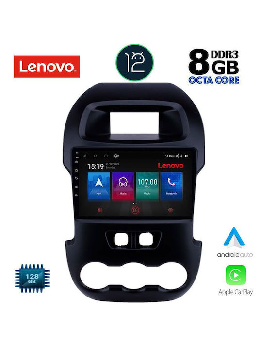 Lenovo Ηχοσύστημα Αυτοκινήτου για Ford Ranger (Bluetooth/USB/AUX/WiFi/GPS) με Οθόνη Αφής 9"
