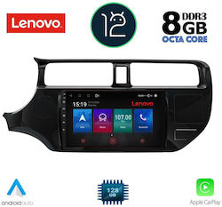 Lenovo Sistem Audio Auto pentru Kia Rio 2012-2015 (Bluetooth/USB/AUX/WiFi/GPS/Partitură) cu Ecran Tactil 9"