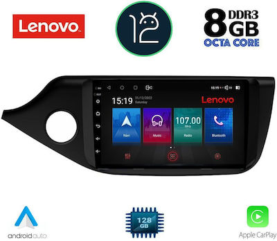 Lenovo Sistem Audio Auto pentru Kia Ceed 2012-2018 (Bluetooth/USB/AUX/WiFi/GPS/Partitură) cu Ecran Tactil 9"