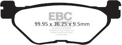 EBC Τακάκια Μοτοσυκλέτας Πίσω για Ducati Cruiser Keeway Cruiser Yamaha FJR 1300 EBC Τακάκια Μοτοσυκλέτας Πίσω για Ducati Cruiser Keeway Cruiser Yamaha FJR 1300
