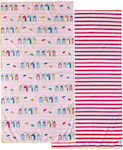 Kentia Versus Float 232 Kids Beach Towel Pink 140x70cm 000071283