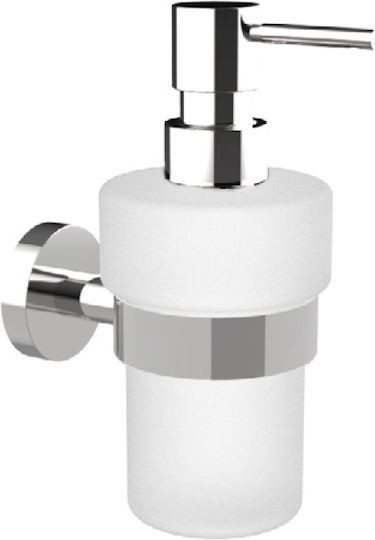 Κολοσσός Fiera Dispenser Γυάλινο Ασημί