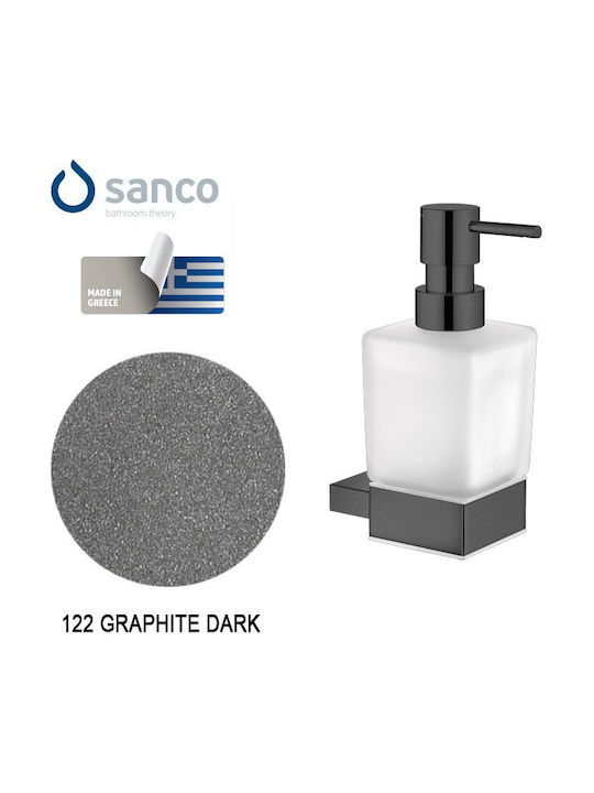 Sanco Enigma Dispenser Γυάλινο Graphite Dark