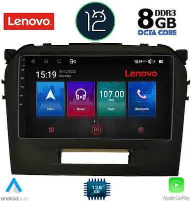 Lenovo Ηχοσύστημα Αυτοκινήτου για Suzuki (Bluetooth/USB/AUX/WiFi/GPS) με Οθόνη Αφής 9"