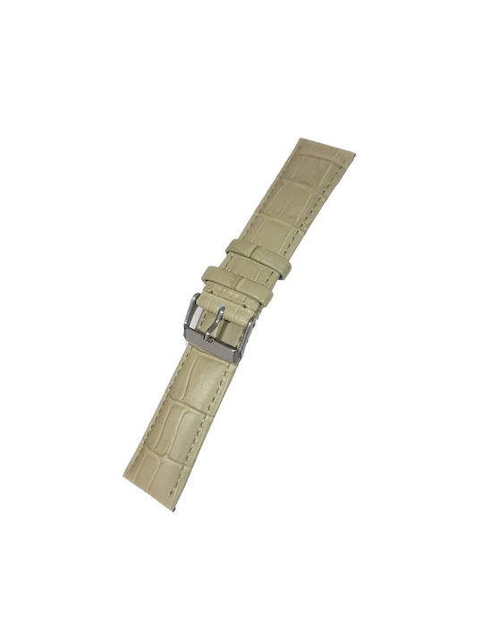 Strap Leather A-140BZ 16mm Beige