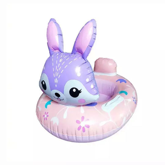 Kinder Schwimmring Häschen mit Durchmesser 70cm. Lila