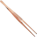 Stainless Steel Decorating Tweezers Copper 30cm