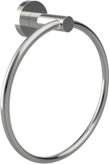 Kolossos Fiera Ring Badezimmer Einzeln Silber