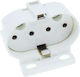 Dulie Alimentare cu Soclu 2G11 în culoarea Alb Set 10buc 02.034.0026