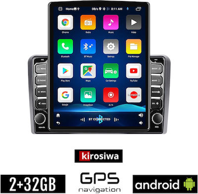 Kirosiwa Car Audio System for Opel Corsa / Astra / Vectra / Zafira / Meriva 2004-2011 (Bluetooth/USB/WiFi/GPS) with Touch Screen 9.7"