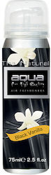 Aqua Car Air Freshener Spray The Naturals Black Vanilla 75ml 00-0
